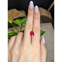 3.74 Ct. Ruby from Mozambique Life Style