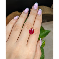 3.74 Ct. Ruby from Mozambique Life Style
