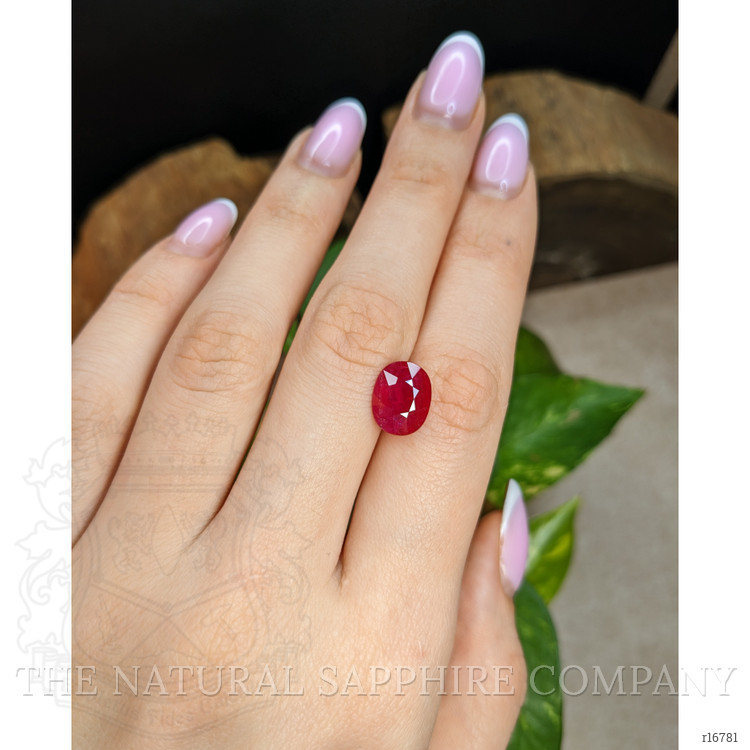 3.74 Ct. Ruby from Mozambique