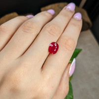 3.33 Ct. Ruby from Mozambique Life Style