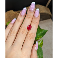 3.33 Ct. Ruby from Mozambique Life Style
