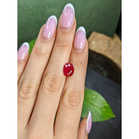 3.32 Ct. Ruby from Mozambique Life Style