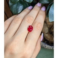 3.68 Ct. Ruby from Mozambique Life Style