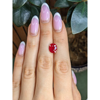 3.68 Ct. Ruby from Mozambique Life Style