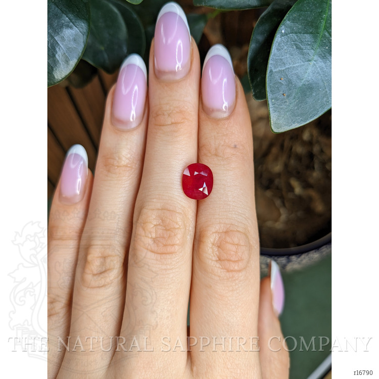 3.69 Ct. Pinkish Red Ruby from Mozambique