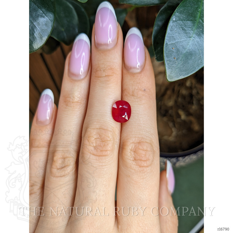 3.69 Ct. Pinkish Red Ruby from Mozambique