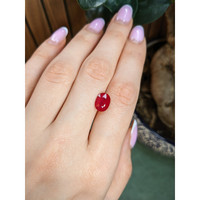 3.24 Ct. Ruby from Mozambique Life Style
