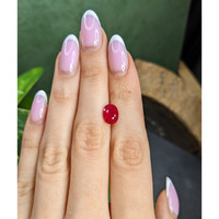 2.51 Ct. Purplish Red Ruby from Mozambique Life Style