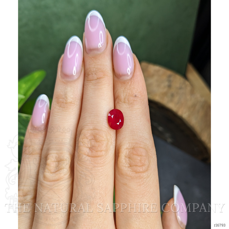 2.51 Ct. Purplish Red Ruby from Mozambique