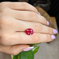 5.09 Ct. Ruby from Mozambique Life Style