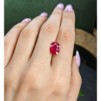 4.09 Ct. Ruby from Mozambique Life Style