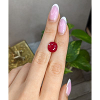 5.83 Ct. Purplish Red Ruby from Mozambique Life Style