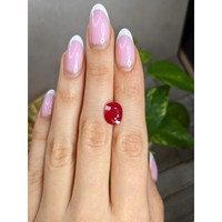 3.88 Ct. Pinkish Red Ruby from Mozambique Life Style