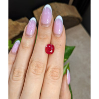 3.59 Ct. Ruby from Mozambique Life Style