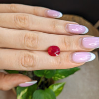 3.59 Ct. Ruby from Mozambique Life Style