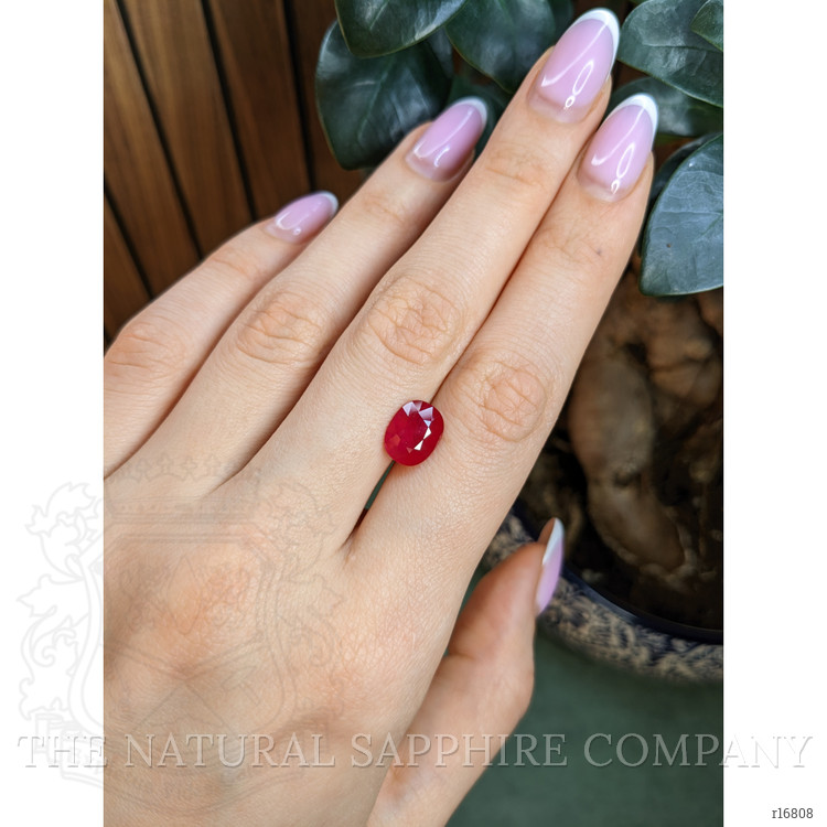 3.23 Ct. Pinkish Red Ruby from Mozambique