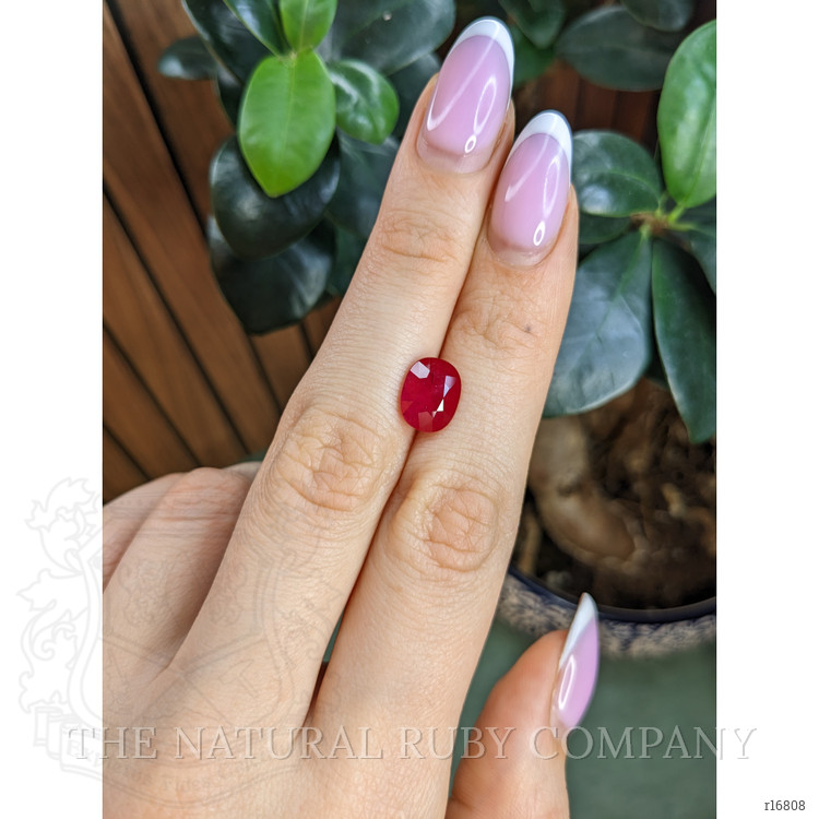 3.23 Ct. Pinkish Red Ruby from Mozambique
