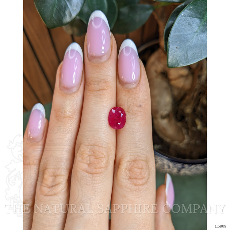 1.99 Ct. Pinkish Red Ruby from Mozambique