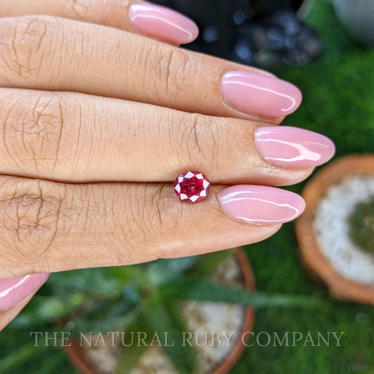 1.04 Ct. Pinkish Red Ruby from Madagascar
