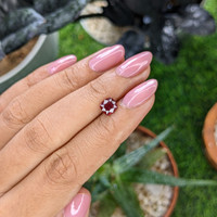 0.86 Ct. Ruby from Madagascar Life Style