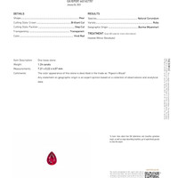 1.24 Ct. Ruby from Burma (Myanmar) Pdf