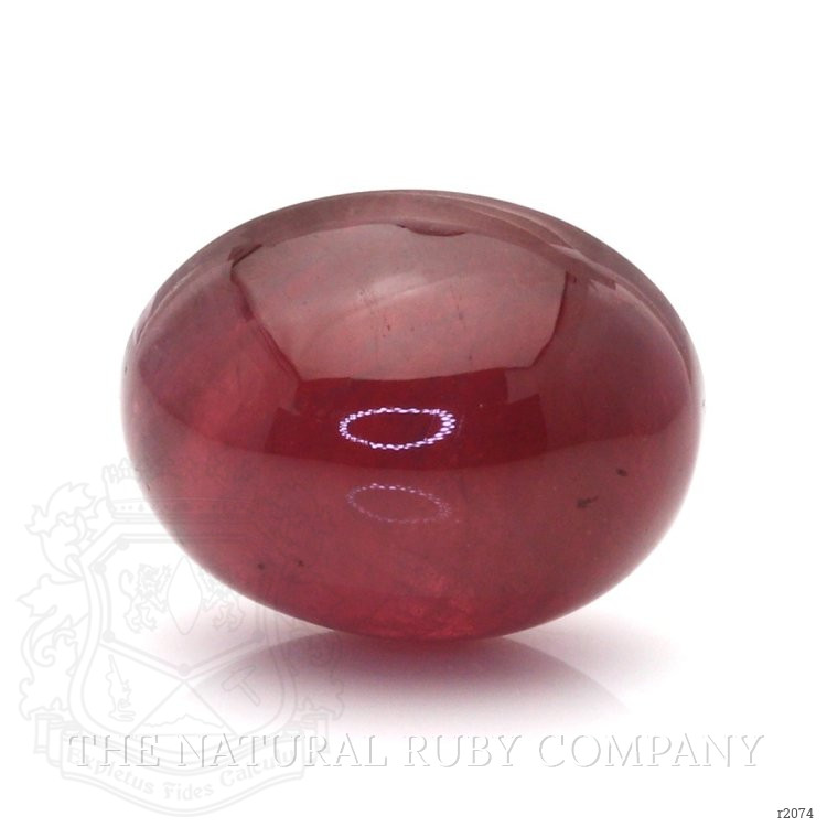 21.70 Ct. Cabochon Ruby from Mozambique