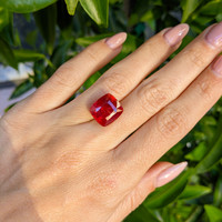 12.24 Ct. Ruby from Mozambique Life Style