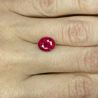 2.31 Ct. Ruby from Tanzania Life Style