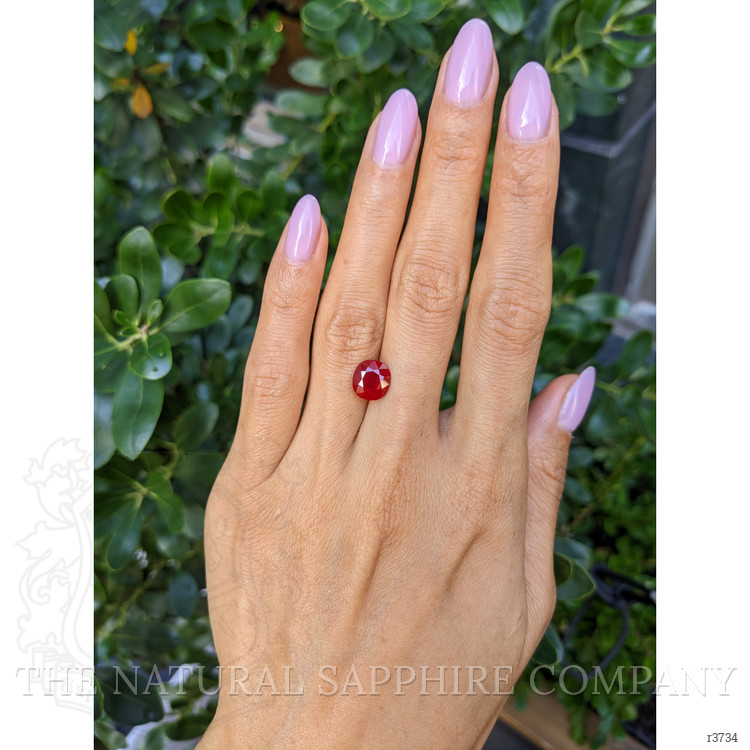 3.39 Ct. Ruby from Burma (Myanmar)