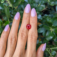 3.39 Ct. Ruby from Burma (Myanmar) Life Style