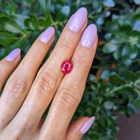 3.01 Ct. Ruby from Burma (Myanmar) Life Style