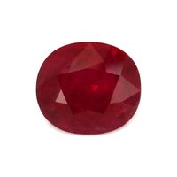 Pave Ruby Ring 7.02 Ct., Platinum 950 Combination Stone