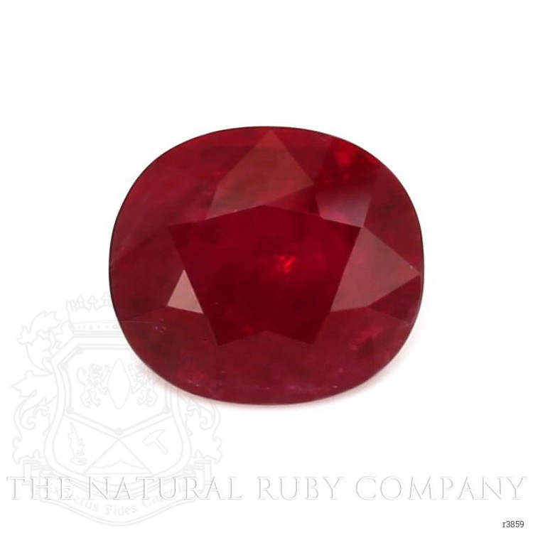 Antique Style Ruby Ring 7.02 Ct., Platinum 950