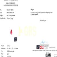 3.19 Ct. Ruby from Mozambique Scan Report