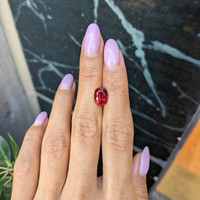 3.07 Ct. Ruby from Mozambique Life Style