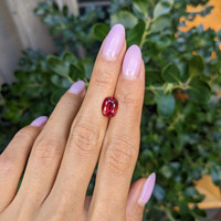 3.07 Ct. Ruby from Mozambique Life Style