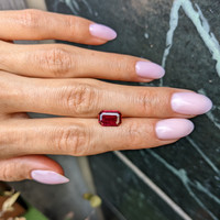 2.43 Ct. Ruby from Mozambique Life Style