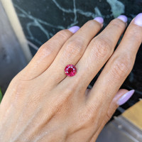 3.15 Ct. Ruby from Burma (Myanmar) Life Style