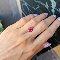 3.15 Ct. Ruby from Burma (Myanmar) Life Style