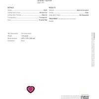 1.44 Ct. Ruby from Mozambique Scan Report
