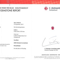 4.04 Ct. Ruby from Mozambique Scan Report