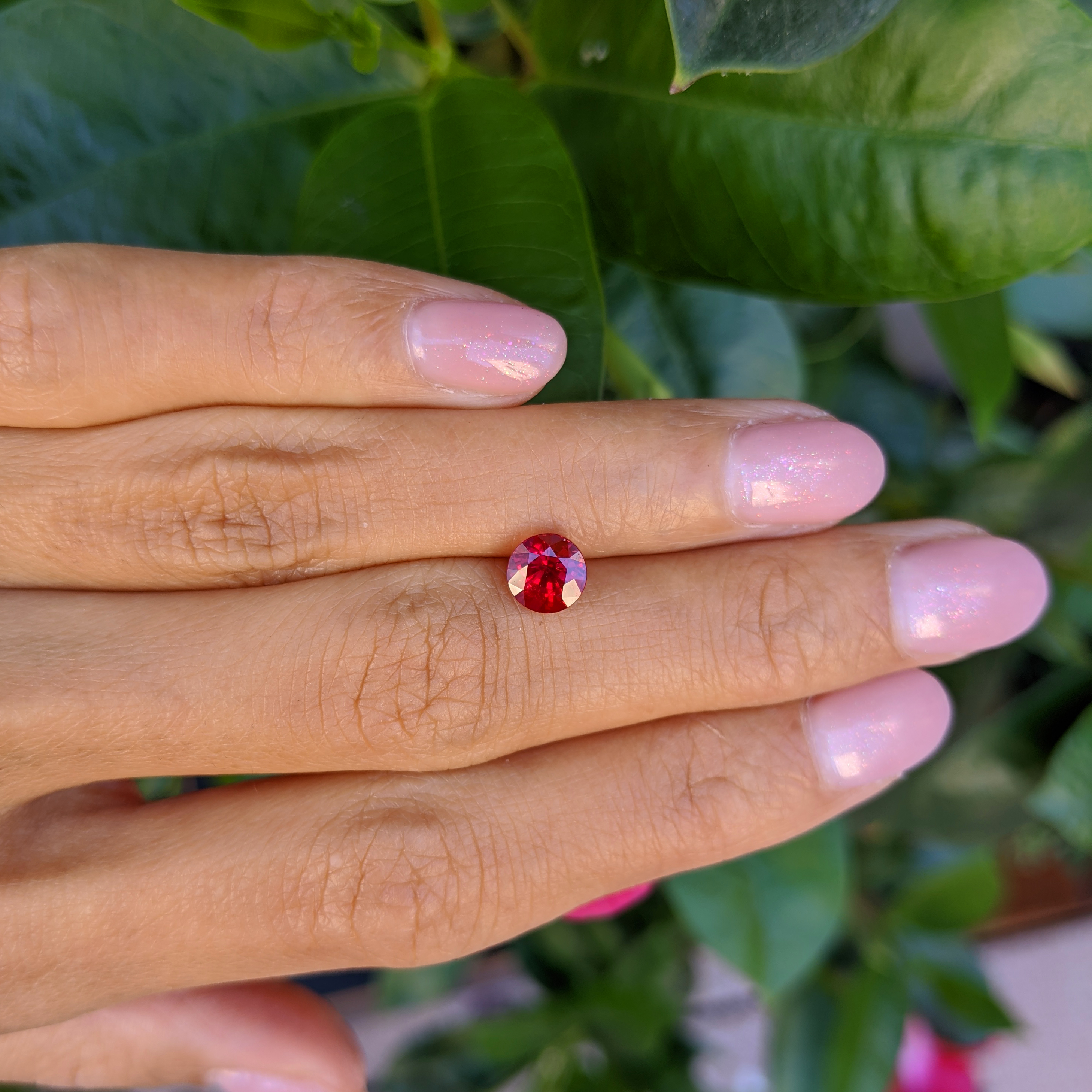 Loose Purplish Red Ruby - Round 1.51 Ct. - #R8218 | The Natural