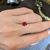 1.21 Ct. Ruby from Madagascar Life Style