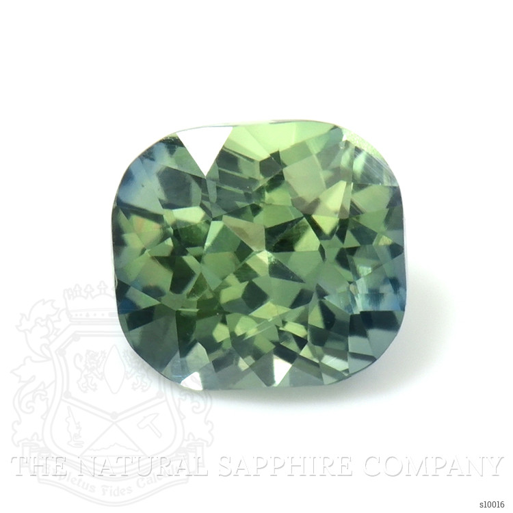 1.01 Ct. Bluish Green Sapphire from Ceylon (Sri Lanka)