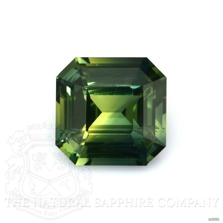 2.08 Ct. Bluish Green Sapphire from Ceylon (Sri Lanka)