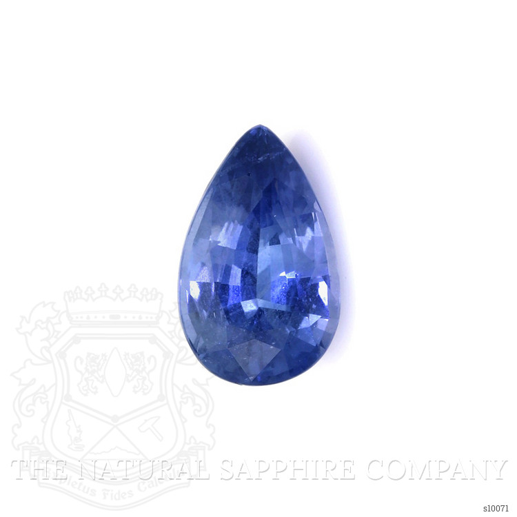 3.45 Ct. Blue Sapphire from Ceylon (Sri Lanka)