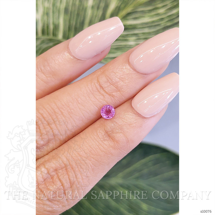 0.46 Ct. Pink Sapphire from Ceylon (Sri Lanka)