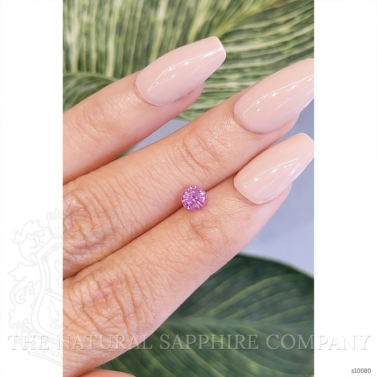 0.63 Ct. Pink Sapphire from Ceylon (Sri Lanka)