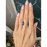 2.47 Ct. Blue Sapphire from Ceylon (Sri Lanka) Life Style