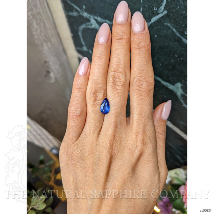 2.47 Ct. Blue Sapphire from Ceylon (Sri Lanka)